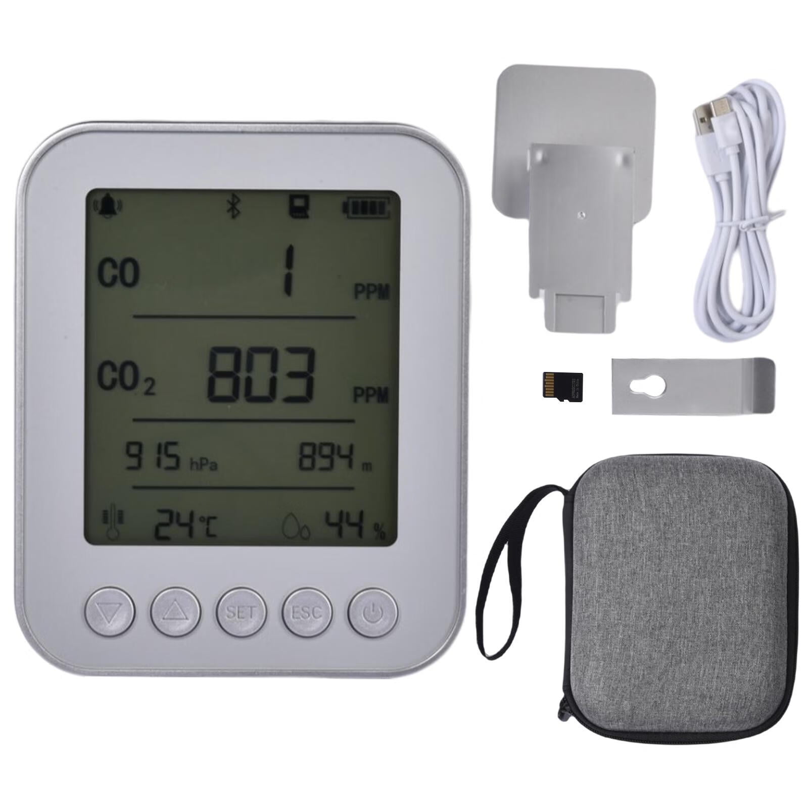 Foaenda Home Air Quality Monitor Portable Outdoor and Indoor Air
