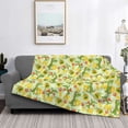 thumbnail image 2 of Yiaed Cartoon Dinosaurs Print Blanket Throw Blanket Soft Cozy Flannel Blanket for Home Bed Sofa Couch Chair-50"x40", 2 of 5