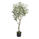 thumbnail image 3 of Olivo artificial con maceta, hojas verdes, 1,2 m, ideal para oficina, interior y hogar. Estilo B, 3 of 9