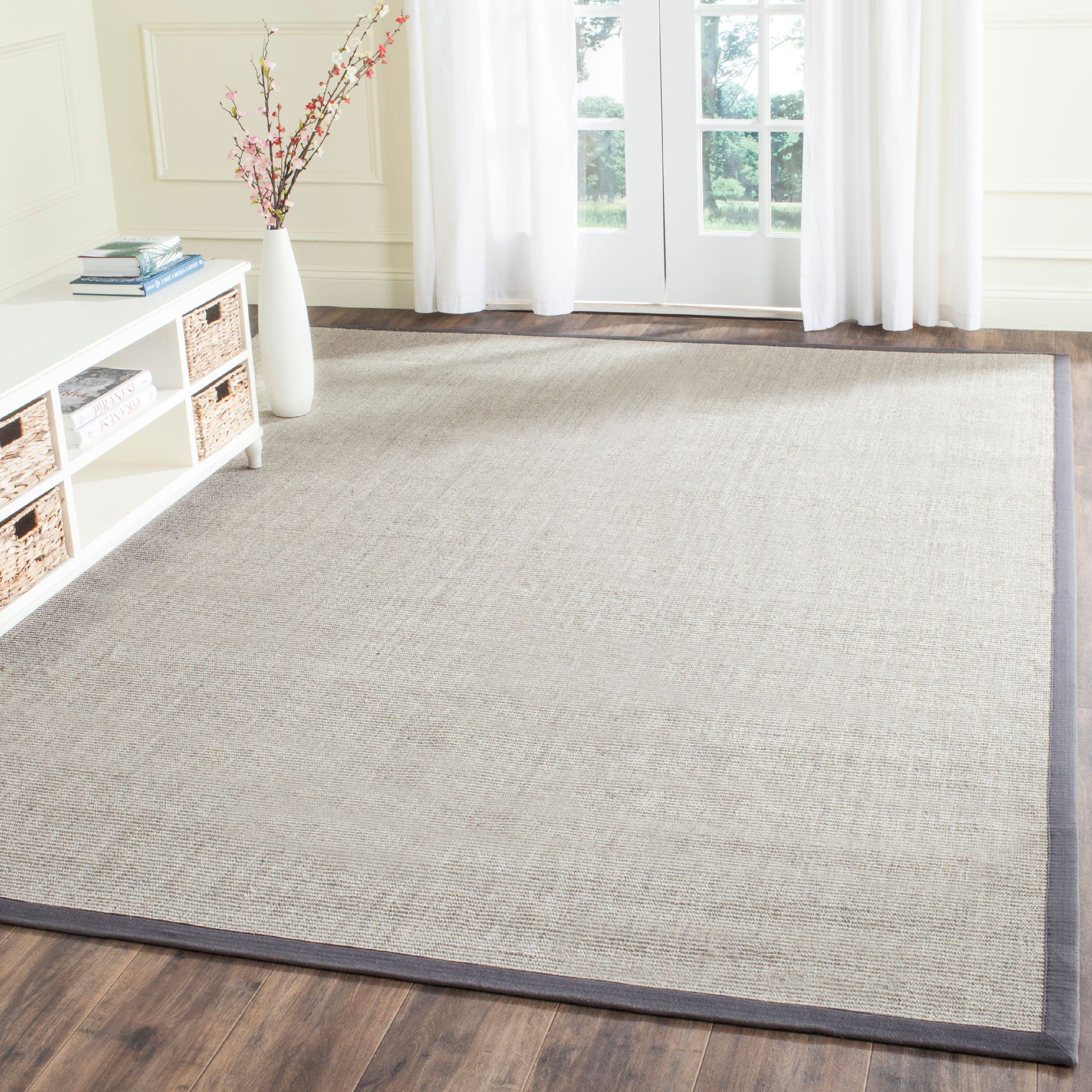 Safavieh Natural Fiber Edle Border Sisal Rug - Walmart.com - Walmart.com