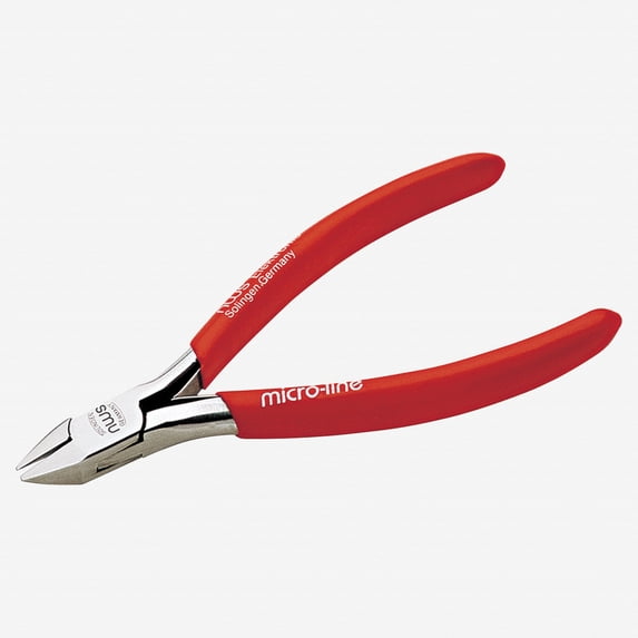 NWS 022-OW-72-110 4.25" Micro Side Cutter - MicroFinish - Plastic Grip