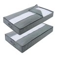 thumbnail image 1 of 2 Pack Under Bed Storage Bag Organizer, 1 of 5