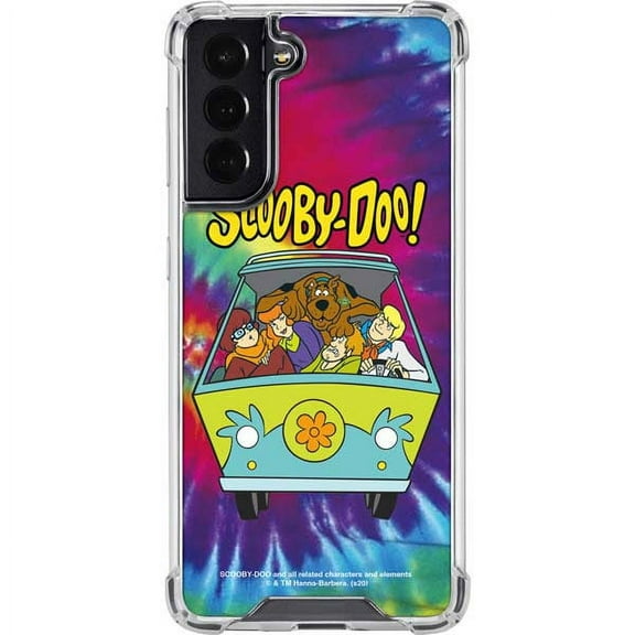 Skinit Cartoons Scooby-Doo Tie Dye Galaxy S22 Clear Case