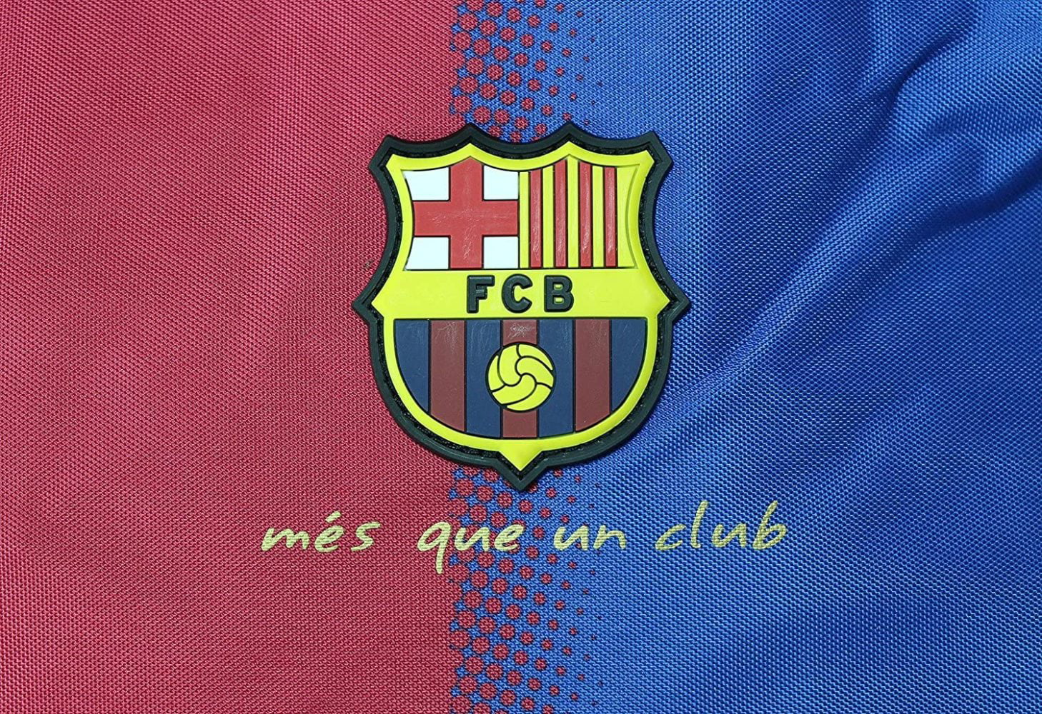 Large School Sports Gym Duffel Kit Bag Officially Licensed Barcelona FCB Football Team 