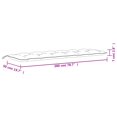 thumbnail image 4 of vidaXL Garden Bench Cushion Multicolour 200x50x7 cm Fabric, 4 of 4