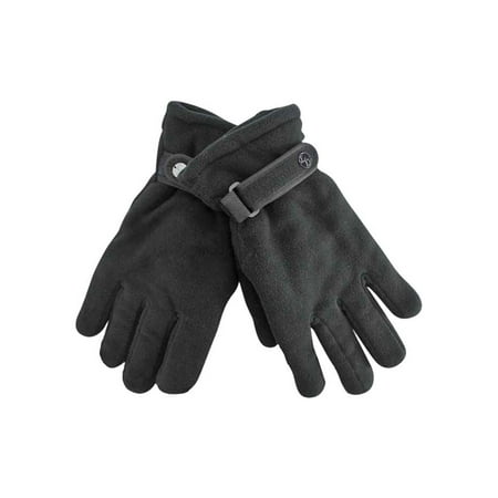 polar fleece mens thermal insulated gloves