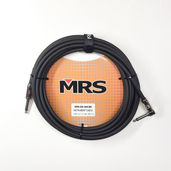 MORRISON Cable para Instrumento de 1/4 de 6 metros MRS-6M-IAN-BK MORRISON