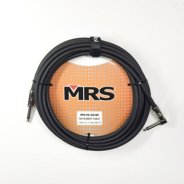 MORRISON Cable para Instrumento de 1/4 de 6 metros MRS-6M-IAN-BK MORRISON