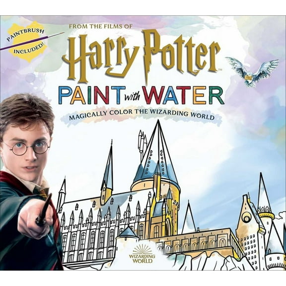 EDITORS OF THUNDER BAY PR: Harry Potter Paint with Water (Paperback)