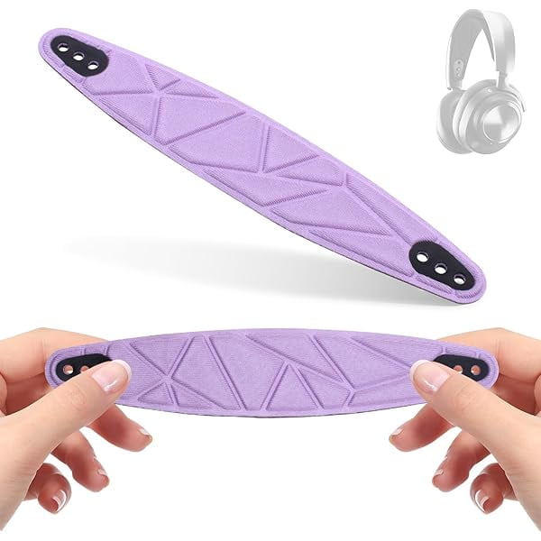 wonima11 Replacement Nova Pro Headband Pad Compatible with SteelSeries Arctis Nova Pro/Nova 7 7X 7P/Nova 3/1 1P 1X Gaming Headset (Purple)