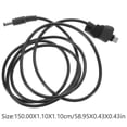 thumbnail image 2 of RENACLIPY USB C To DC Cable Fast Charging For Electronic Devices In Black 1Pcs, 2 of 6
