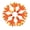 Orange, variant on National Artcraft Flower Light Ornaments for Ceramic Trees - (90/pack) (Assorted)