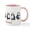 White/Pink Inside, variant on CafePress - Lifes Cool Penguins Mug - 11 oz Ceramic Mug - Novelty Coffee Tea Cup