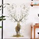 thumbnail image 4 of Adhesivo de pared autoadhesivo ciervo Animal calcomanía de pared, decoración de pared para sala de estar, dormitorio, cocina, pasillo, oficina JAMW Sencillez, 4 of 5