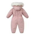 thumbnail image 3 of Hpgjzj Baby Girls Boys Snowsuit Toddler Winter Girl Jacket Coat Clothes Kid Snow Suits Outfits One-piece Overalls Ski Suits, 3 of 6