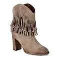 thumbnail image 2 of Diba True Womens True Sky Western Fringe Round Toe  Ankle Boots, 2 of 5