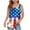 Multicolor4, variant on Jgppe Girls 4th of July Tops Tank Shirts Casual Breathable Sleeveless Tunic Shirts Loose Summer 5-14 Years