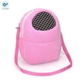 thumbnail image 2 of Deago Pet Carrier Bag Hamster Portable Breathable Outgoing Bag for Small Pets Hedgehog Squirrel Guinea Pig (Pink, L), 2 of 8