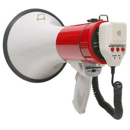 Califone PA20R 20W Megaphone with Siren