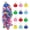 Multicolor, variant on 12pack No Mess Streamers,Romantic White Confetti Poppers for Wedding Send Off,Hand Throw Confetti Streamers For Birthday,Party Celebrations,Graduation,Party Favors Shows(White 12pack)