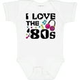 thumbnail image 3 of Inktastic I Love the '80s-musical Notes Boys or Girls Baby Bodysuit, 3 of 5