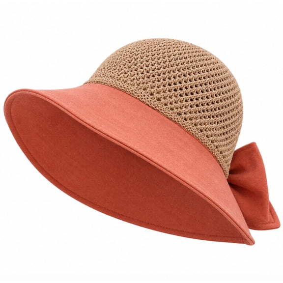 Women’s Wide Brim Straw Sun Hat, Floppy Beach Hat for Summer Travel, Vacation, Pool and Outdoor Wear, Black, TIKA