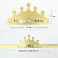 thumbnail image 6 of Dserhfy 10Pcs Party Crowns Adjustable Attractive Decorative Birthday Crowns Party Supplies for Home, 6 of 8