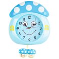 thumbnail image 2 of Horloge, Horloge Murale Décorative en Forme de Champignon Horloge de Dessin Animé Design Révolutionnaire, 2 of 14