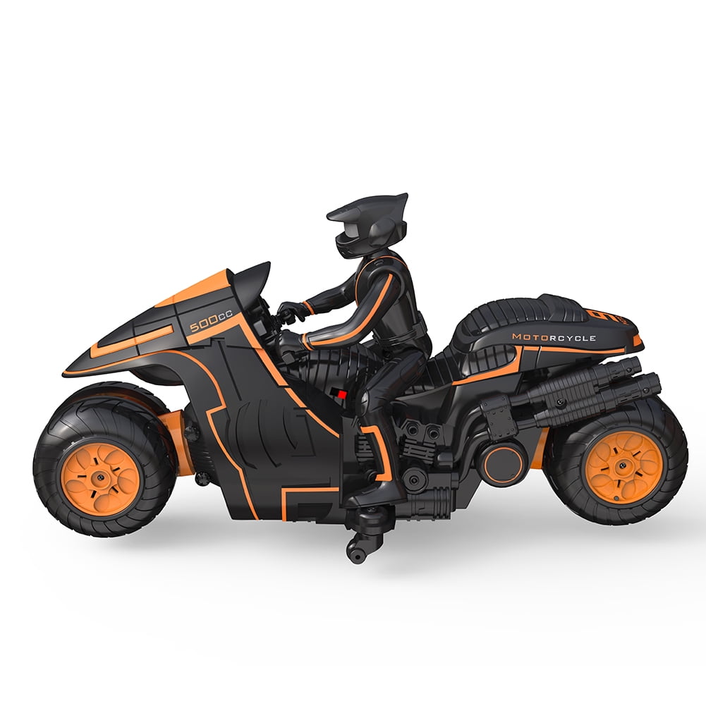 Kepooman Child' s Rechargeable RC Motorcycles Toys for Kids, 12" * 5" * 6.5", Orange Kepooman Child' s Rechargeable RC Motorcycles Toys for Kids, 12" * 5" * 6.5", Orange