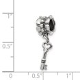 thumbnail image 2 of Fancy Bead White Sterling Silver Themed 22.73 mm 6.36 Reflections Key Dangle Bead, 2 of 2