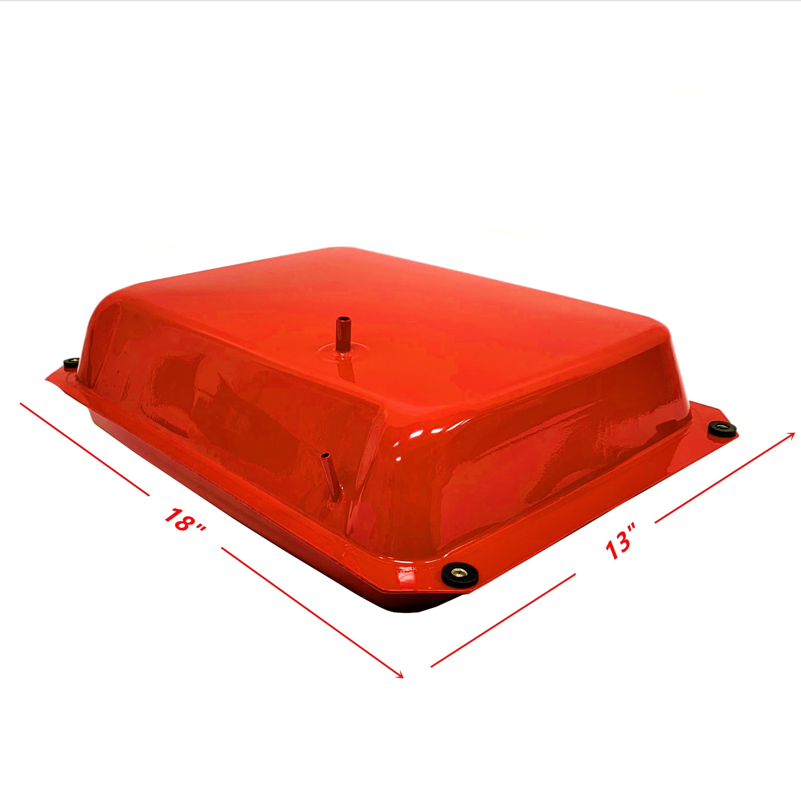 New 4 Gallon Red Fuel Tank Fits Most Open Frame 5-7KW Diesel Generator