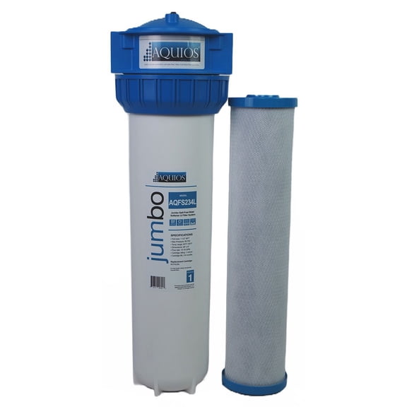 Aquios® AQFS234L Salt Free Water Softener & Filter System