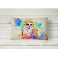 thumbnail image 2 of Carolines Treasures DAC3964PW1216 16 x 12 in. Unisex Hippie Animal Barn Owl Polyester Fabric Throw Pillow, 2 of 4