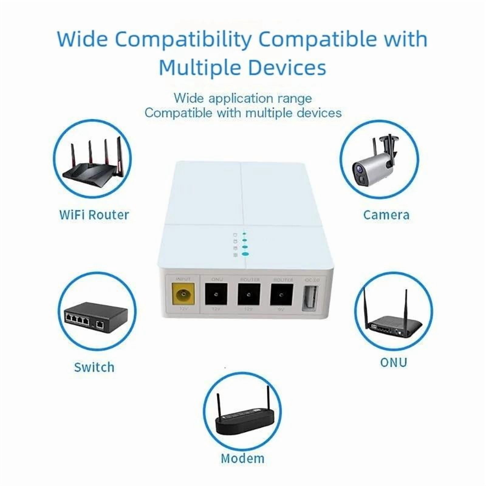CEORPER High Capacity Backup Uninterruptible Power Supply for Networking 13500mAh