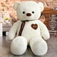 thumbnail image 5 of Bufanda gigante de oso de peluche, oso kawaii suave con amor, regalos populares de cumpleaños y San Valentín para amantes y amigos, 60/80/100 cm, 5 of 5