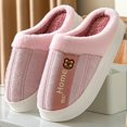thumbnail image 2 of Vedolay Indoor Slippers 2023 Adults House Shoes Cute Fuzzy Bedroom Slippers Pink,40, 2 of 5