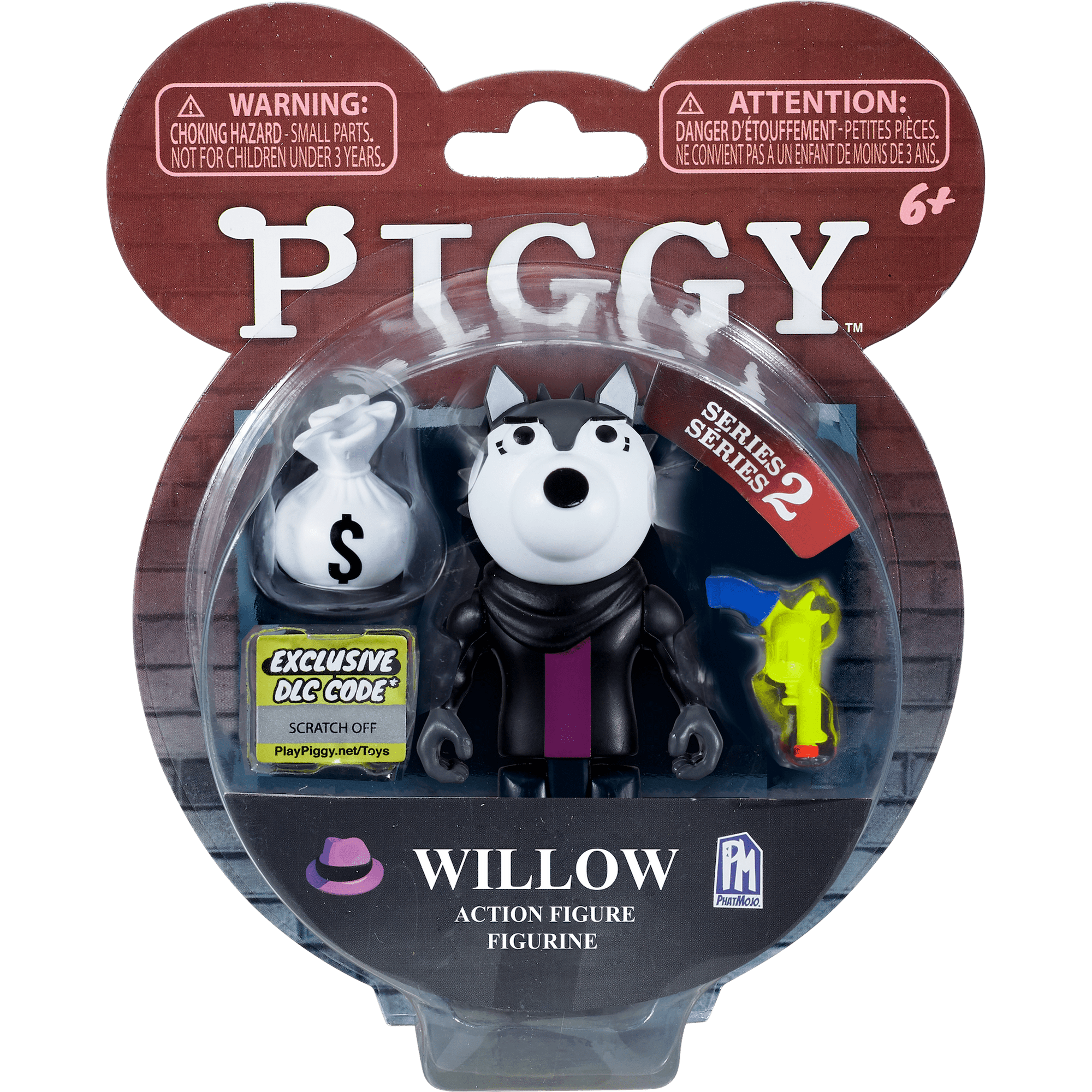 PIGGY WILLOW 3.5” Series 2 Action Figure Toys Wolf Roblox w