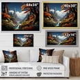 thumbnail image 4 of Designart "Redwood Tree magic Giants" Tree Redwood Floater Framed Wall Art Print, 4 of 7