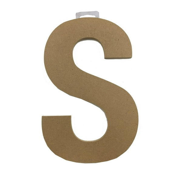 HAMPTON ART MDF 9" LETTER S