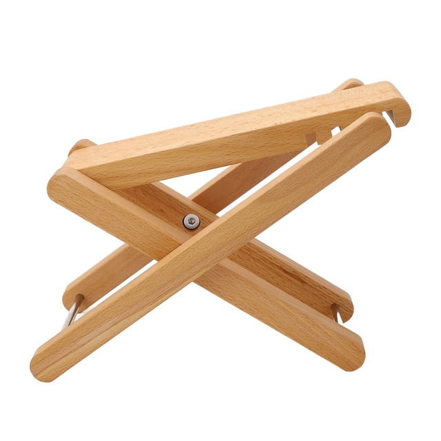 Reposapiés De Guitarra, Reposapiés De Guitarra Plegable, Altura Ajustable, Madera Maciza Para Practicar