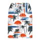 thumbnail image 5 of Ceisia Men's 2-in-1 Swim Trunks Beach Themed Print Quick-Dry Beach Shorts with Compression Liner Gifts, 5 of 6