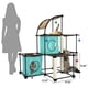 thumbnail image 3 of Kitty City Garra de acero Mega Kit muebles para gato, condominio para gato Duplex con juguete, Mega, 3 of 6