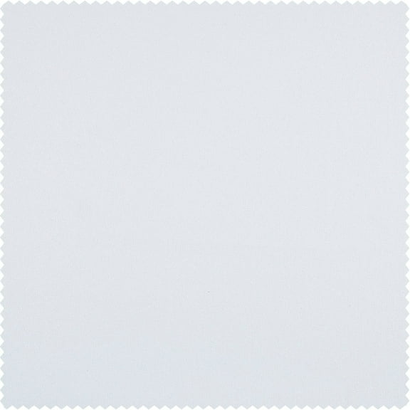 Exclusive Fabrics  Vintage Thermal Cross Linen Weave Blackout Curtains (1 Panel) White 50 X 96 96 Inches