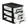 thumbnail image 1 of EeaseMX Organizador de gabinete de almacenamiento transparente con cajón de plástico multicapa BESPORTBLE, estante de almacenamiento de escritorio, 1 of 7