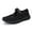 Black, variant on Sexy Dance Wide Width Mary Jane Shoes Women's Casual Walking Runing Sneakers Flat Shoes