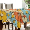 thumbnail image 3 of Ryvnso Flowers Floral Rectangle Table Cloth Tablecover Dinning Tablecloth 54"x54", 3 of 8