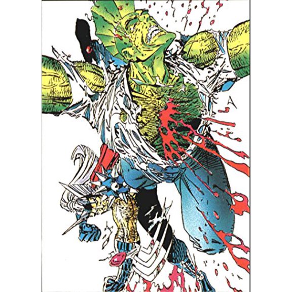 1992 Savage Dragon #76 Sliced Official Trading Card
