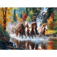 thumbnail image 2 of Cuadros Decorativos Kit de pintura de diamantes DIY Animal Full Square Diamond Mosaic Art Tmvgtek embutido en tela, 2 of 9