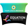 thumbnail image 2 of UV Center Custom Table Cloth Cover 6ft with Business Logo or Your Text Custom Stretch Personalized Tablecloth Customize with Logo (TH925), 2 of 4