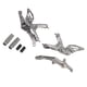 thumbnail image 5 of Reposapiés traseros ajustables de carreras, color gris, para BMW S1000RR M1000RR 2019-2024, 5 of 16